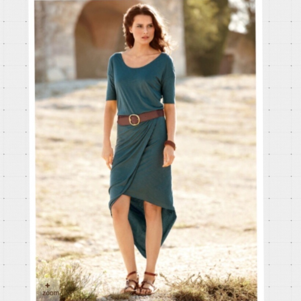 Peruvian Connection Deep Teal Sermonde Dress